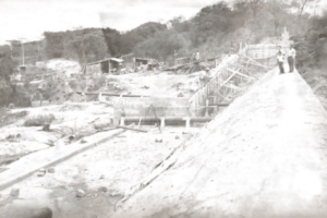 Construção da Barragem de São José / Foto: Acervo Familiar