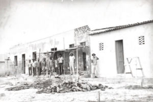 Construção do Prédio do Hospital Santa Filomena / Foto: Acervo Familiar